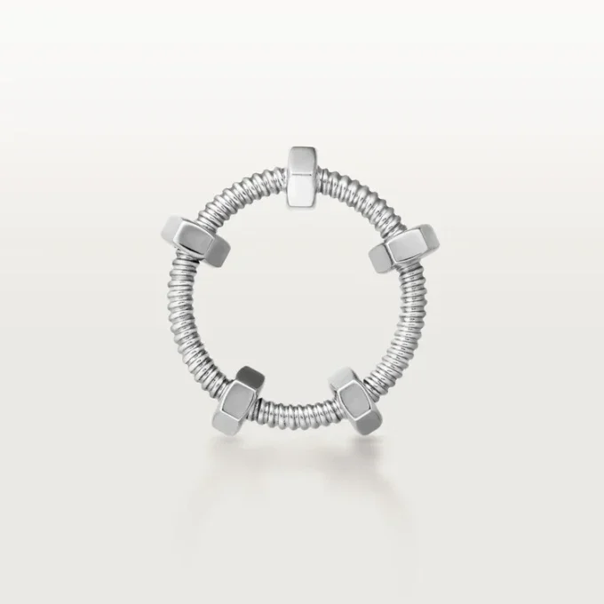 Anello Ecrou De Cartier – Oro bianco – Cartier