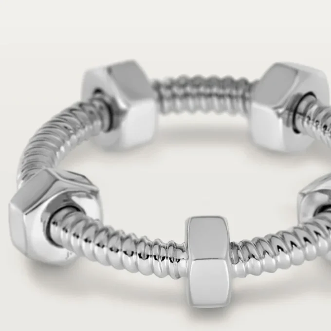 Anello Ecrou De Cartier – Oro bianco – Cartier