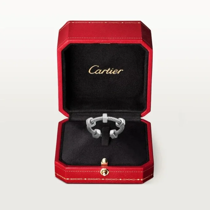 Anello Ecrou De Cartier – Oro bianco – Cartier