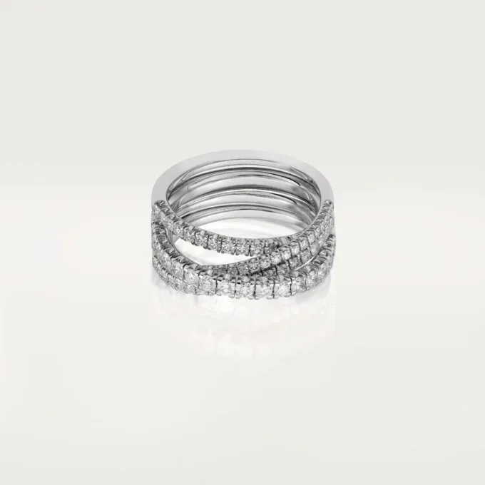 Anello Etincelle De Cartier – Oro bianco, Diamanti – Cartier