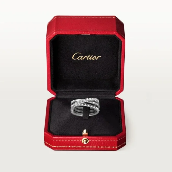Anello Etincelle De Cartier – Oro bianco, Diamanti – Cartier