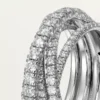 Anello Etincelle De Cartier – Oro bianco, Diamanti – Cartier