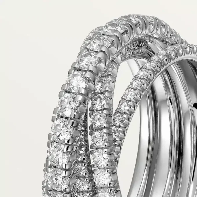 Anello Etincelle De Cartier – Oro bianco, Diamanti – Cartier