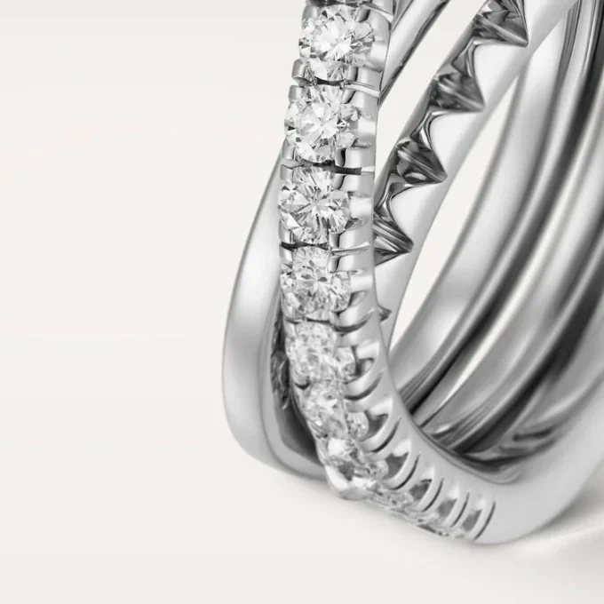Anello Etincelle De Cartier – Oro bianco, Diamanti – Cartier