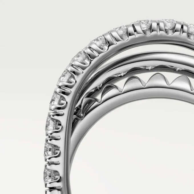 Anello Etincelle De Cartier – Oro bianco, Diamanti – Cartier