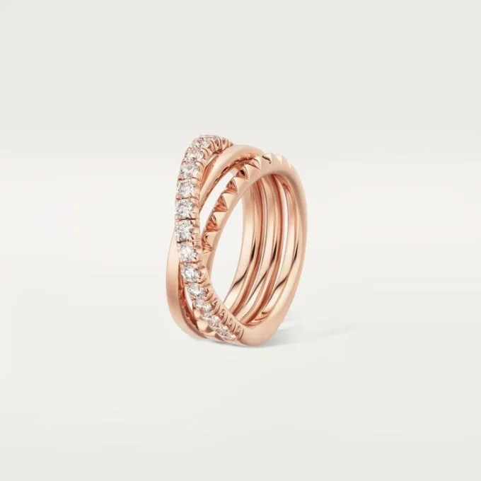 Anello Etincelle De Cartier – Oro rosa, diamanti – Cartier