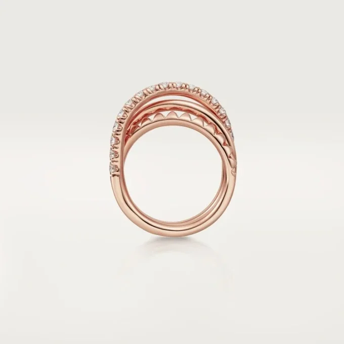 Anello Etincelle De Cartier – Oro rosa, diamanti – Cartier