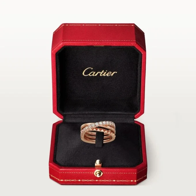 Anello Etincelle De Cartier – Oro rosa, diamanti – Cartier