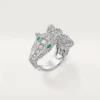 Anello Faune Et Flore De Cartier, pavé