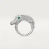 Anello Faune Et Flore De Cartier, pavé