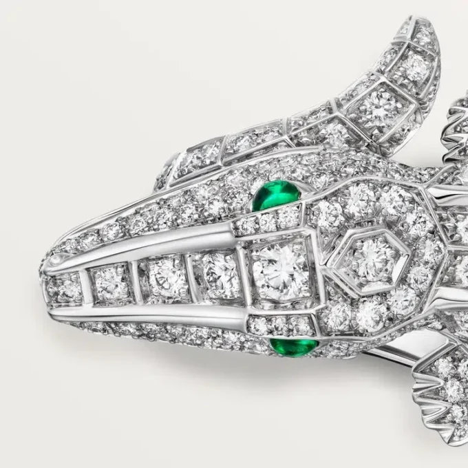 Anello Faune Et Flore De Cartier, pavé