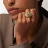 Anello Grain De Cafe