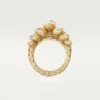 Anello Grain De Cafe, diamanti
