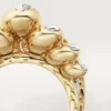 Anello Grain De Cafe, diamanti