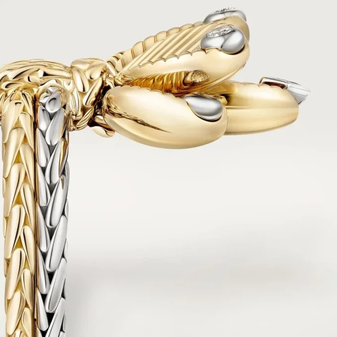 Anello Grain De Cafe, diamanti