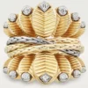 Anello Grain De Cafe, diamanti
