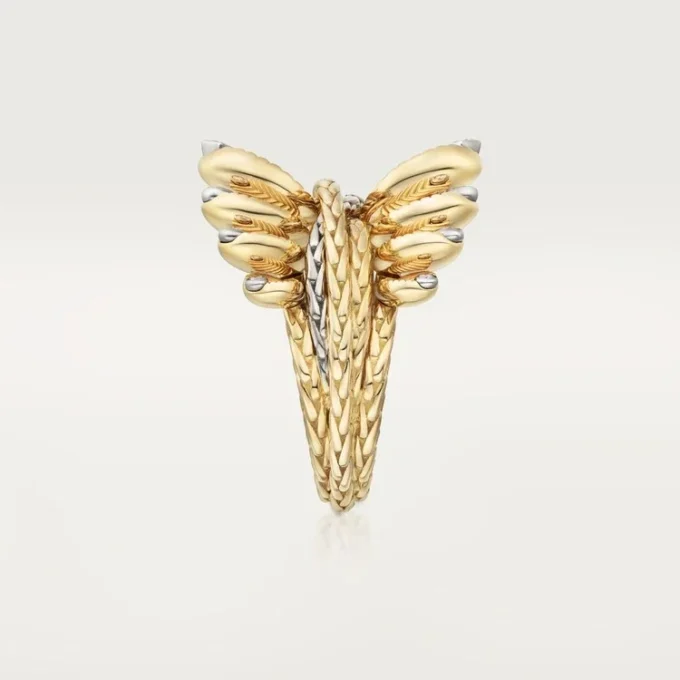 Anello Grain De Cafe, diamanti