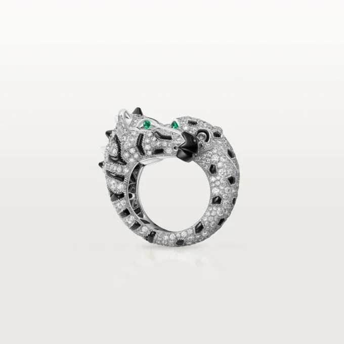Anello Indomptables De Cartier, pavé