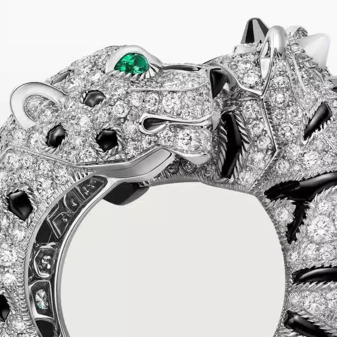 Anello Indomptables De Cartier, pavé
