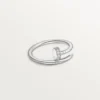Anello Juste Un Clou, modello piccolo, diamanti