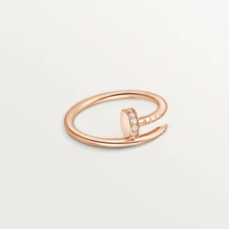Anello Juste Un Clou, modello piccolo, diamanti