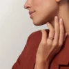 Anello Juste Un Clou, modello piccolo, diamanti