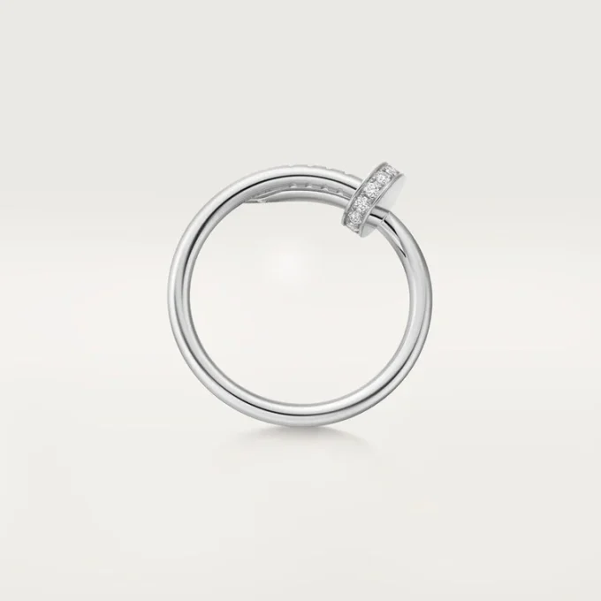 Anello Juste Un Clou, modello piccolo, diamanti
