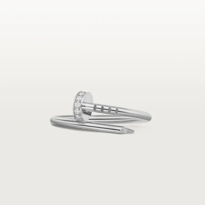 Anello Juste Un Clou, modello piccolo, diamanti
