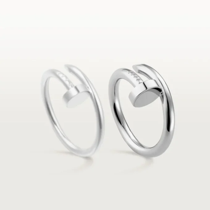 Anello Juste Un Clou – Oro bianco – Cartier