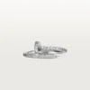 Anello Juste Un Clou – Oro bianco, diamanti – Cartier