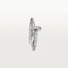 Anello Juste Un Clou – Oro bianco, diamanti – Cartier