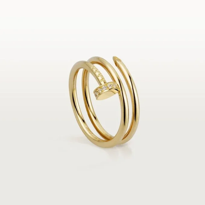 Anello Juste Un Clou – Oro giallo, diamanti – Cartier