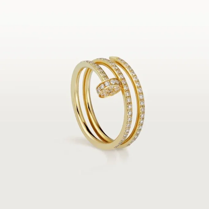 Anello Juste Un Clou – Oro giallo, diamanti – Cartier