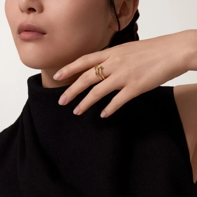 Anello Juste Un Clou – Oro giallo, diamanti – Cartier