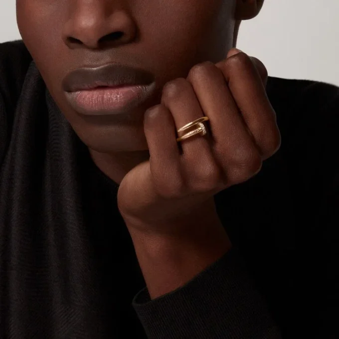 Anello Juste Un Clou – Oro giallo, diamanti – Cartier