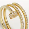 Anello Juste Un Clou – Oro giallo, diamanti – Cartier
