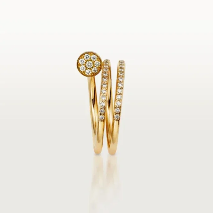 Anello Juste Un Clou – Oro giallo, diamanti – Cartier