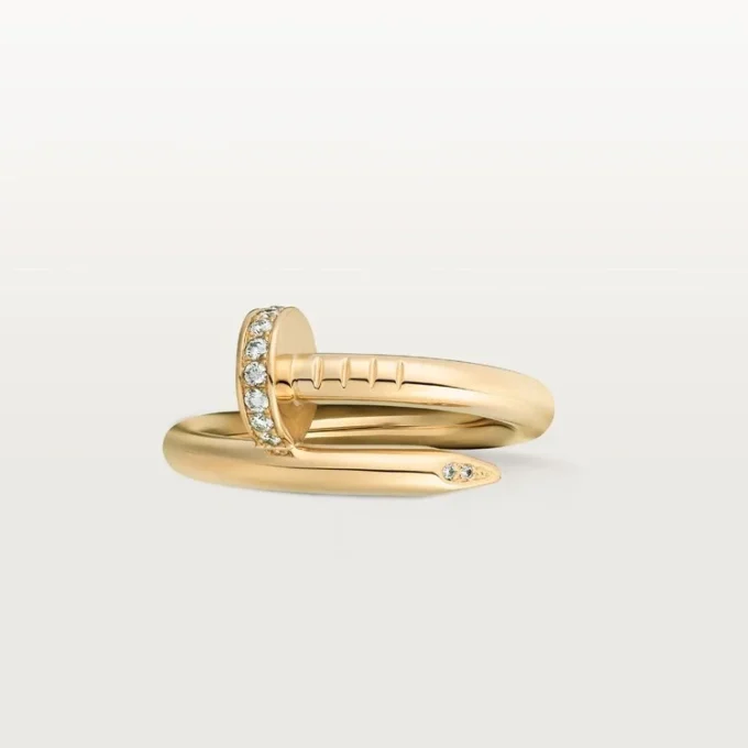 Anello Juste Un Clou – Oro giallo, diamanti – Cartier
