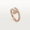 Anello Juste Un Clou – Oro rosa, diamanti – Cartier
