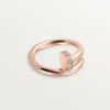 Anello Juste Un Clou – Oro rosa, diamanti – Cartier
