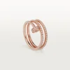Anello Juste Un Clou – Oro rosa, diamanti – Cartier