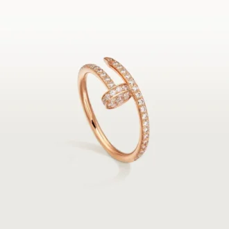 Anello Juste Un Clou – Oro rosa, diamanti – Cartier