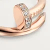 Anello Juste Un Clou – Oro rosa, diamanti – Cartier