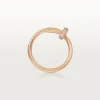 Anello Juste Un Clou – Oro rosa, diamanti – Cartier