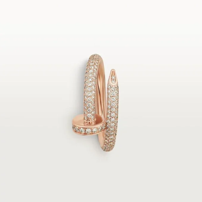 Anello Juste Un Clou – Oro rosa, diamanti – Cartier
