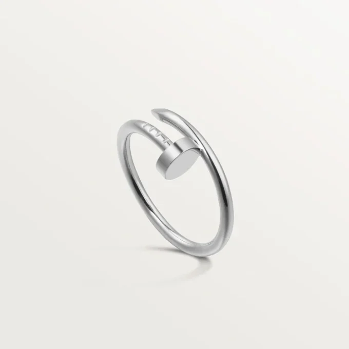 Anello Juste Un Clou Sm – Oro bianco – Cartier