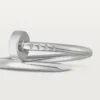 Anello Juste Un Clou Sm – Oro bianco – Cartier