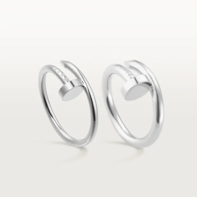 Anello Juste Un Clou Sm – Oro bianco – Cartier