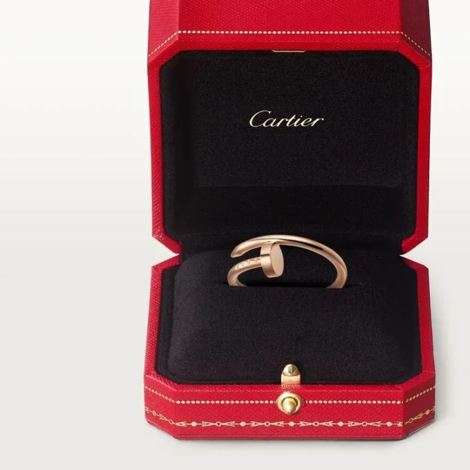 Anello Juste Un Clou Sm – Oro rosa – Cartier