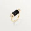 Anello Les Berlingots De Cartier, semi-pavé